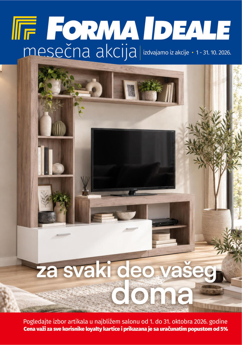 Forma Ideale katalog akcija Mesečna akcija