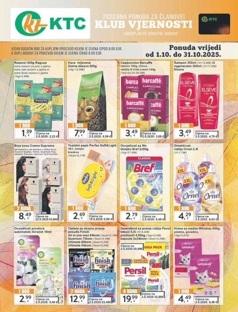 KTC katalog široke potrošnje