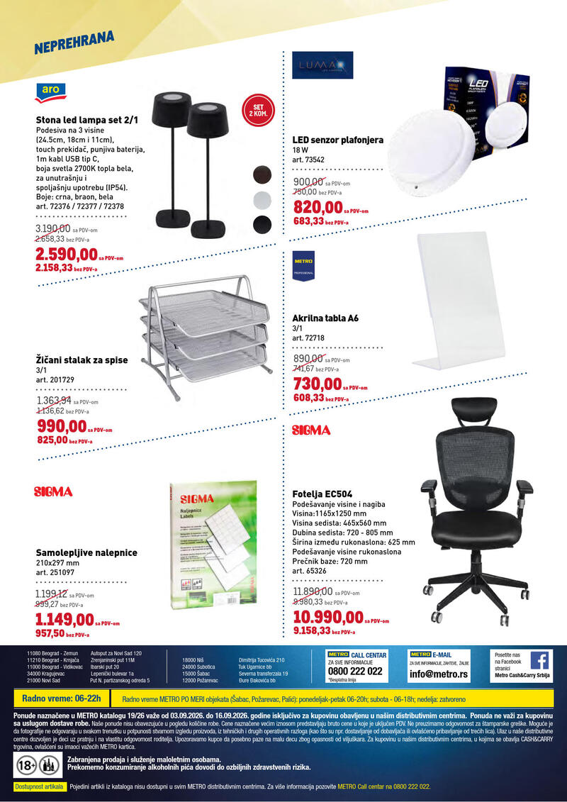 Metro katalog akcija