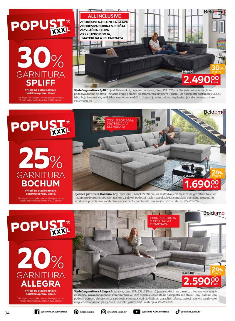 Lesnina XXXL katalog akcija