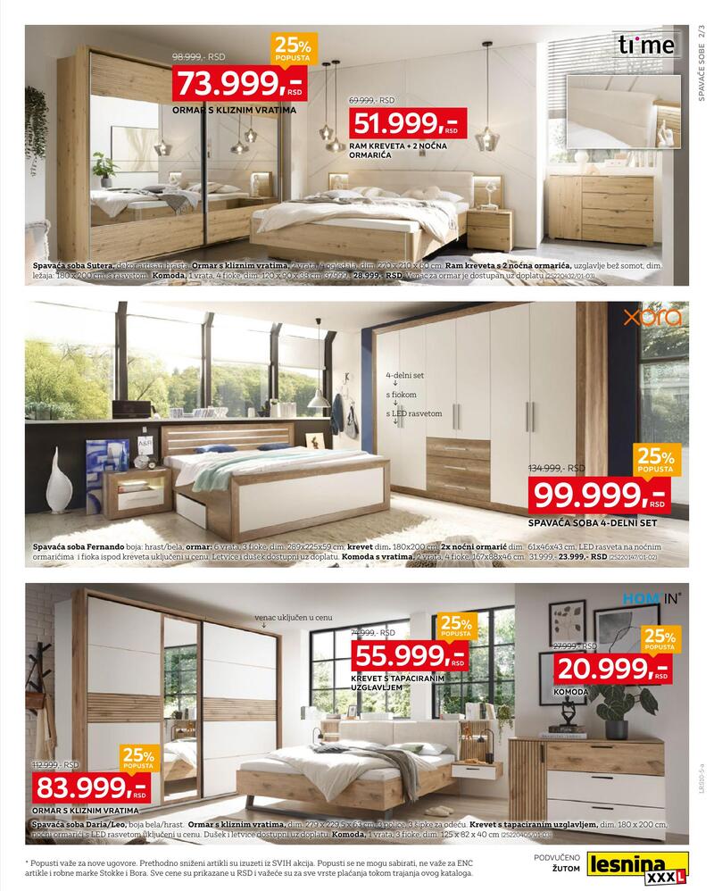 Lesnina XXXL katalog akcija