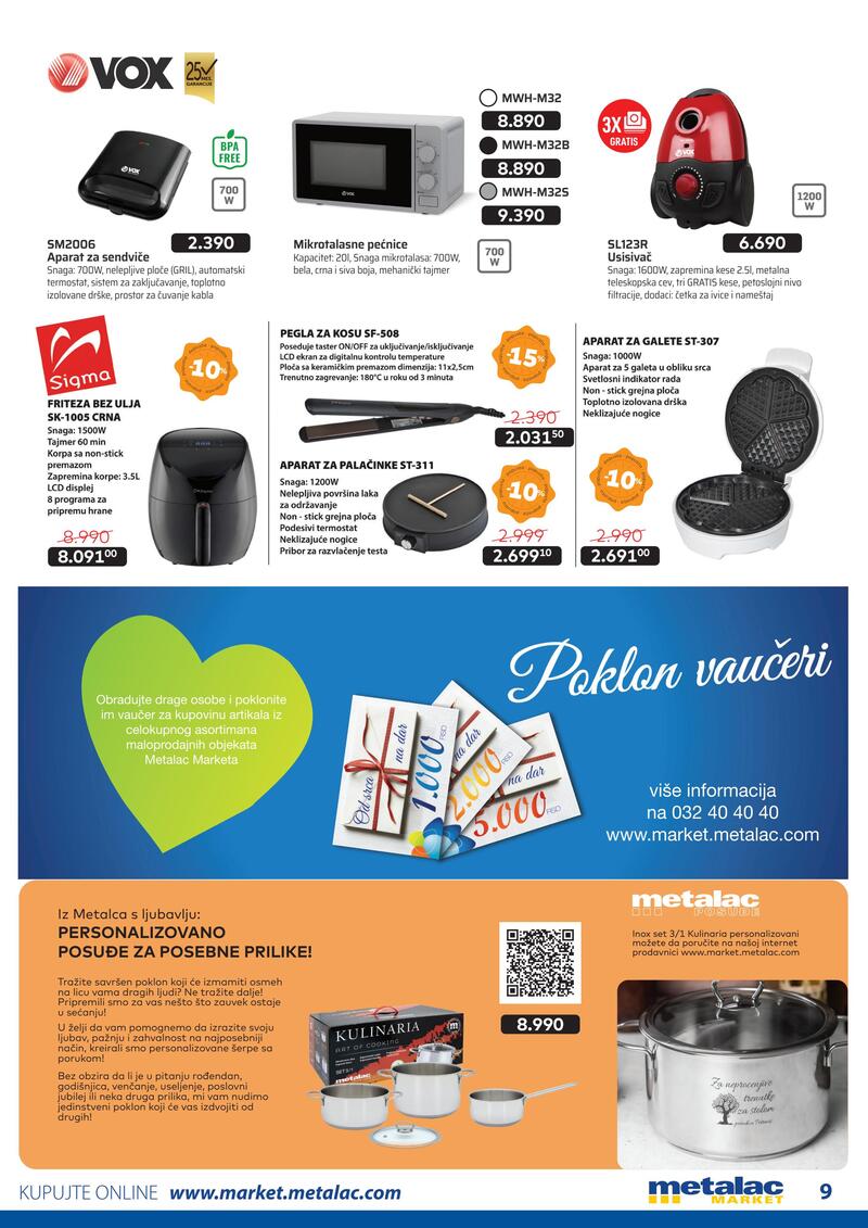 Metalac Market katalog akcija