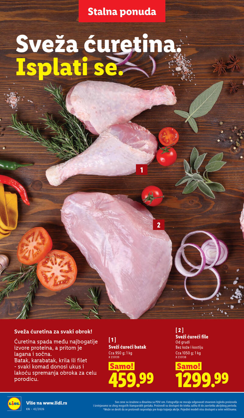 Lidl katalog - Nedeljna akcija