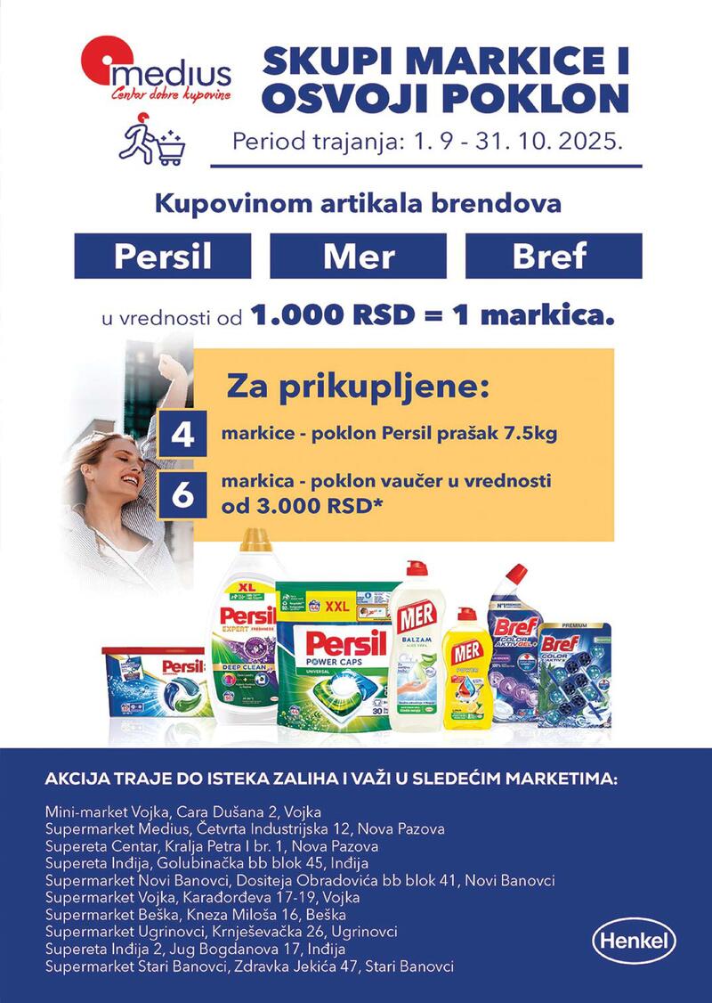 Medius katalog akcija