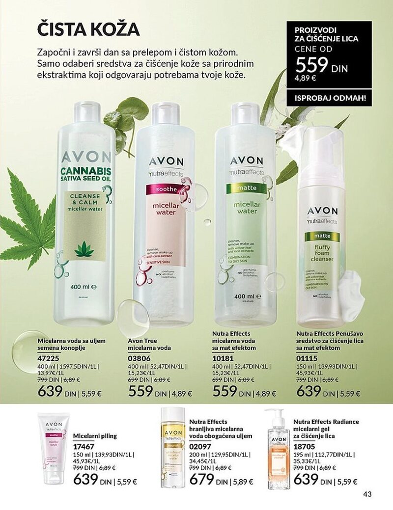 Avon katalog akcija