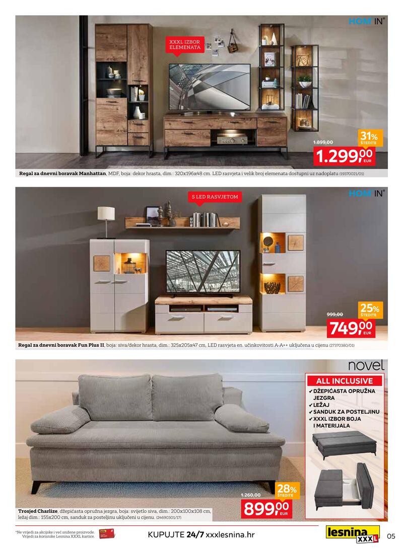 Lesnina XXXL katalog akcija