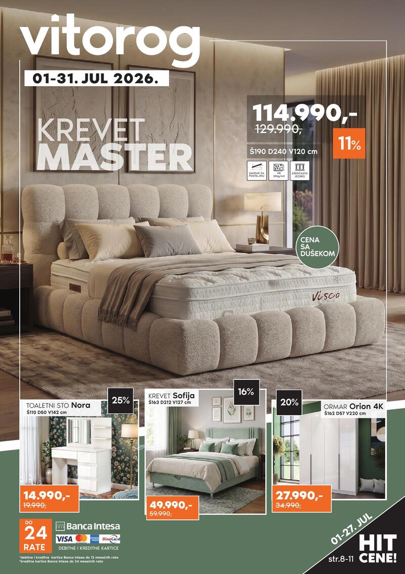 Vitorog katalog akcija Nameštaj