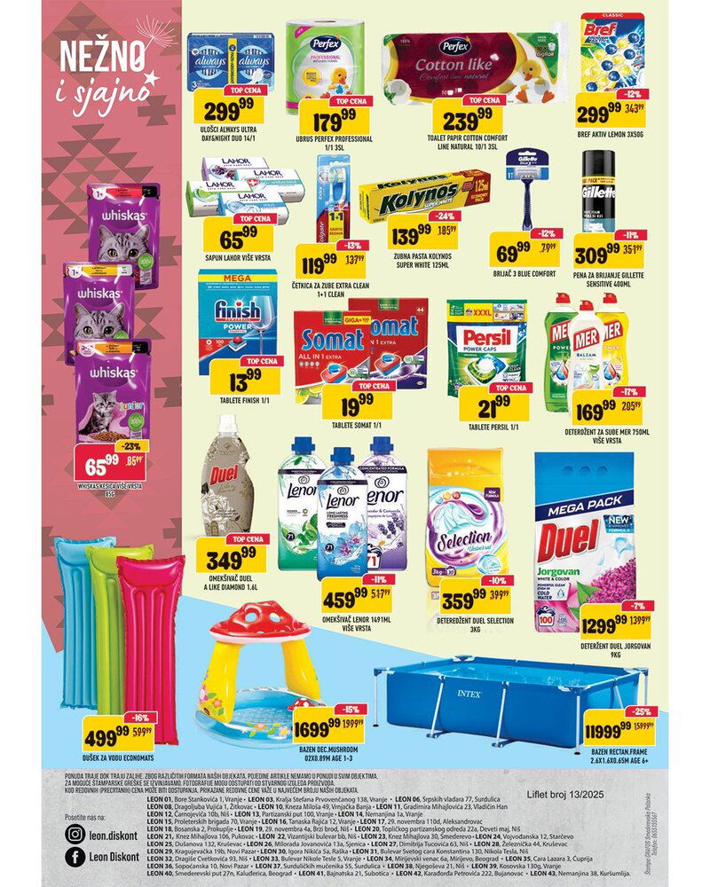 Leon diskont katalog akcija