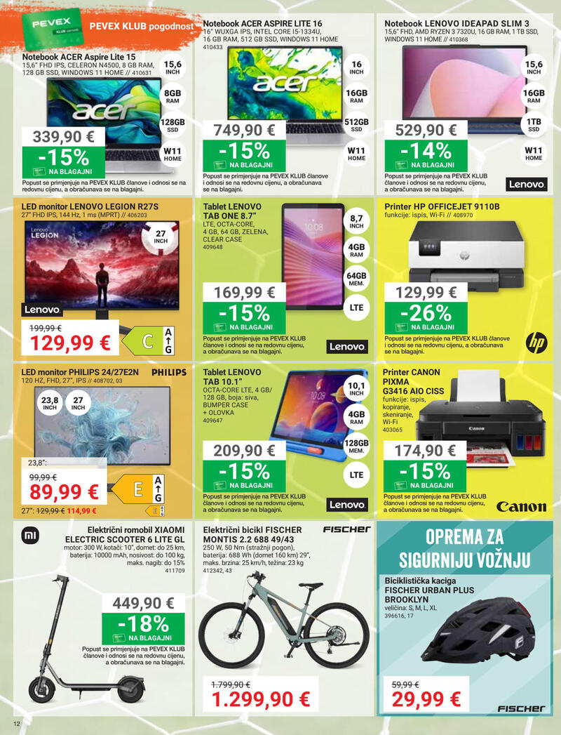 Pevex kataloška akcija