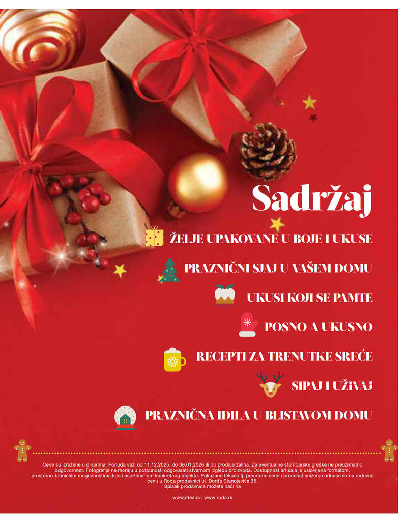 Idea katalog praznični magazin