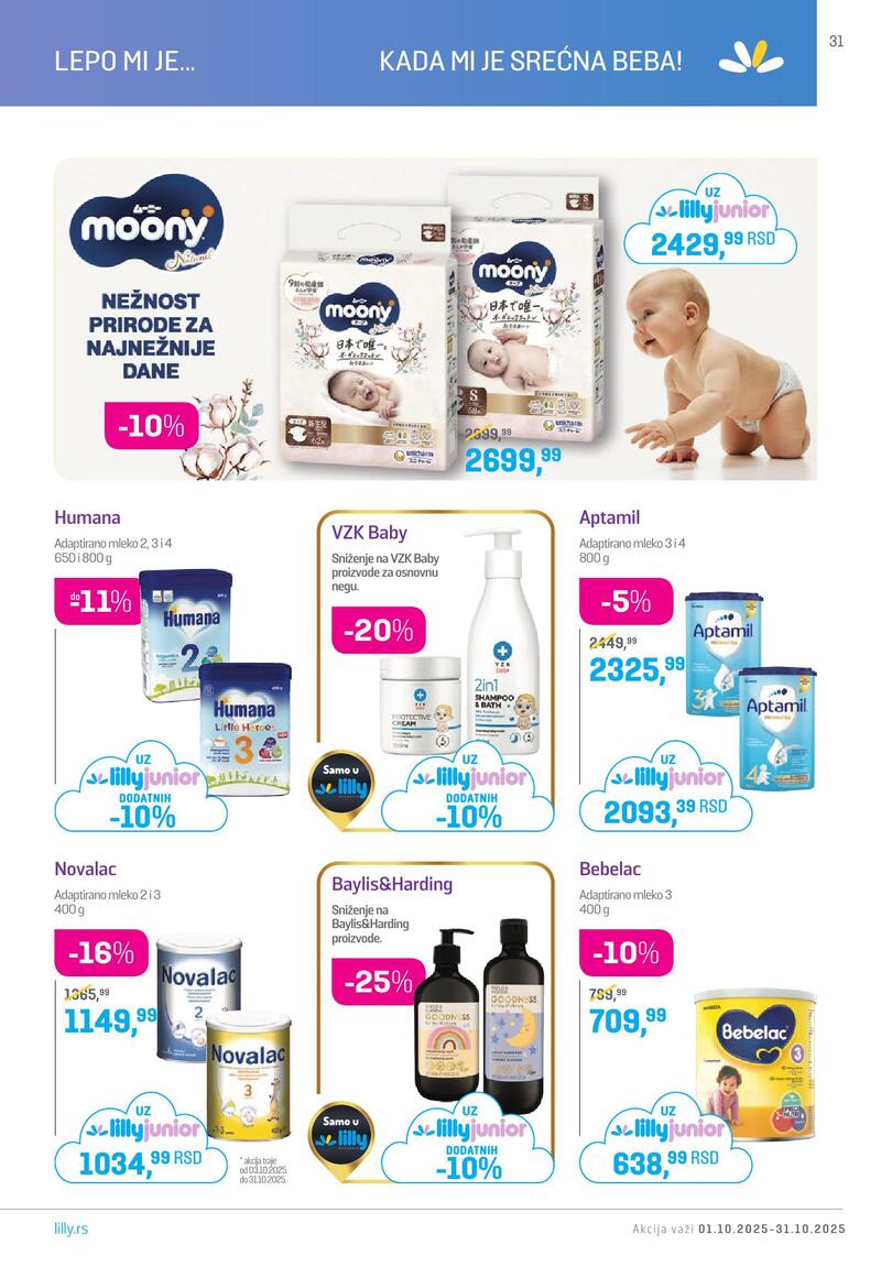 Lilly Drogerie katalog akcija