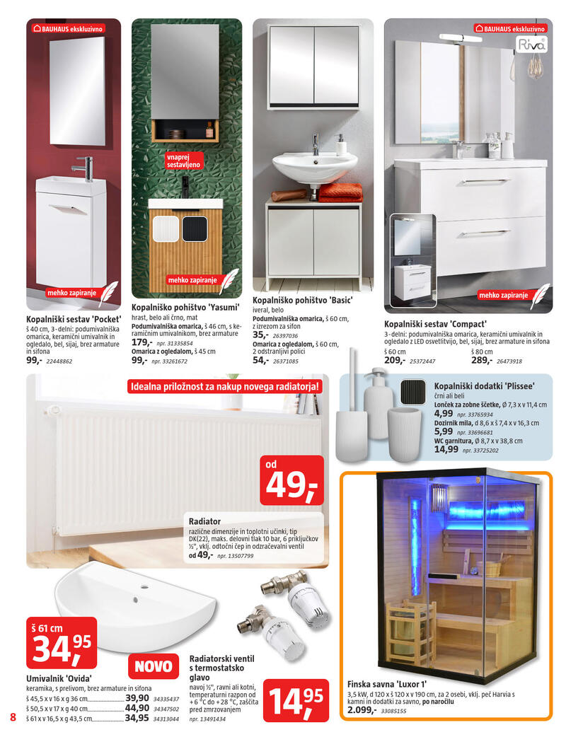 Bauhaus katalog - Dvotedenska akcija