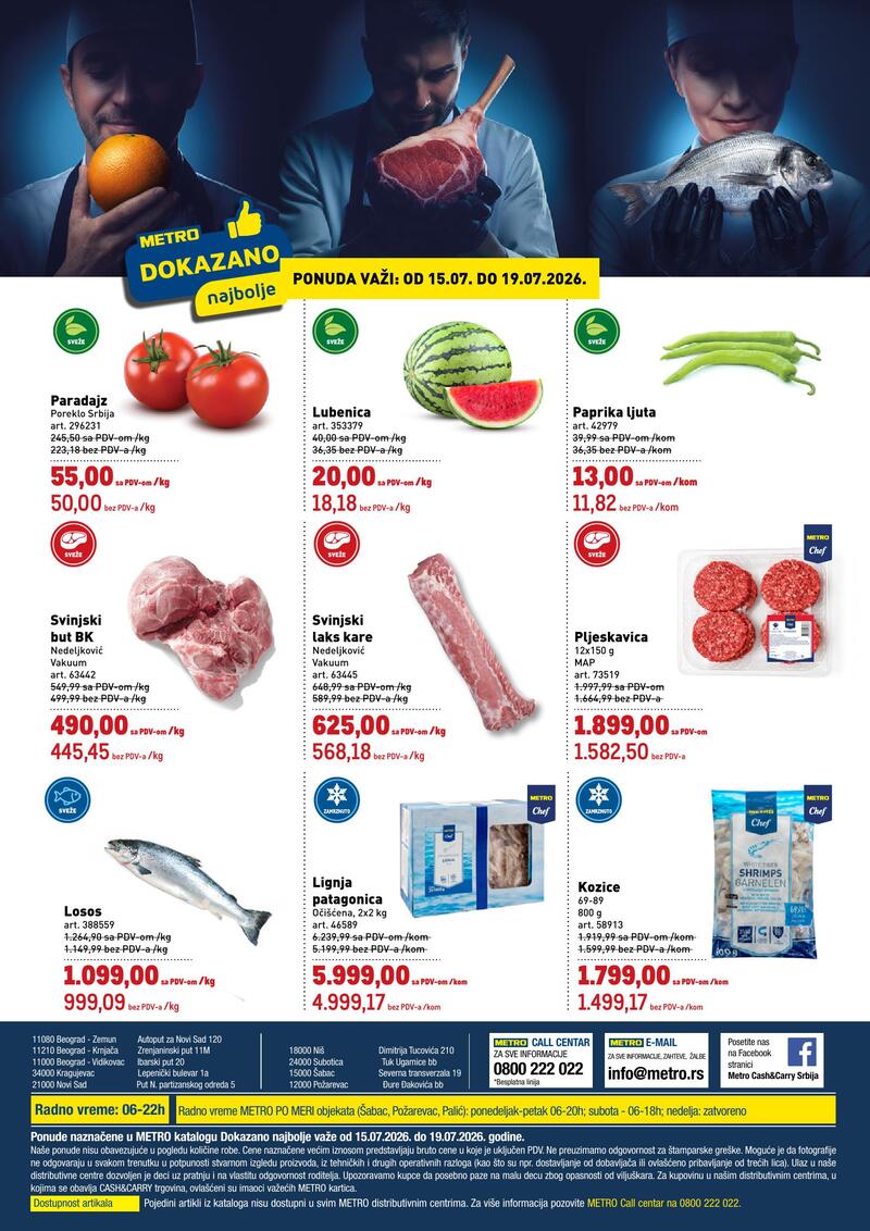 Metro katalog akcija Katalog dokazano