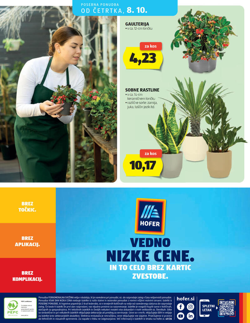 Hofer katalog - Tedenska akcija