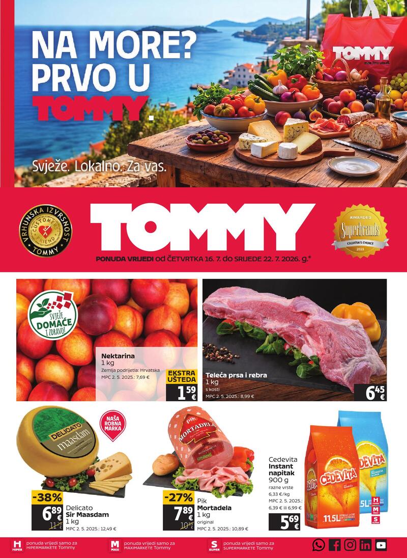 Tommy katalog akcija Akcijski katalog