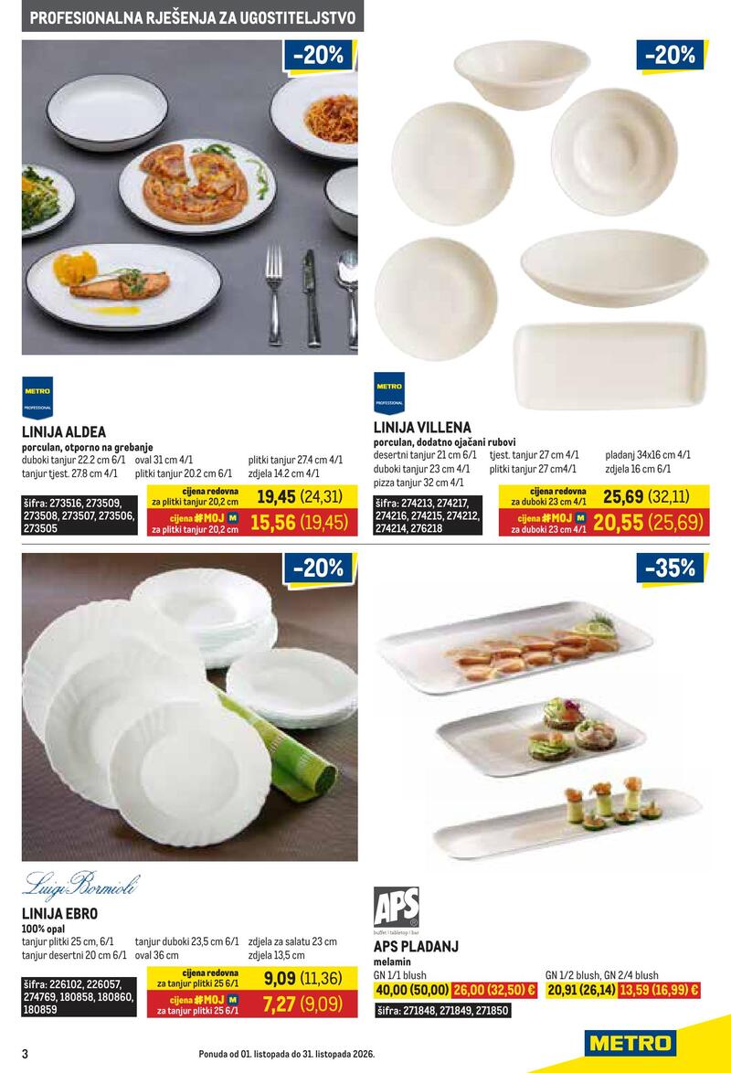 Metro katalog - Gastro ponuda proizvoda za ugostiteljstvo