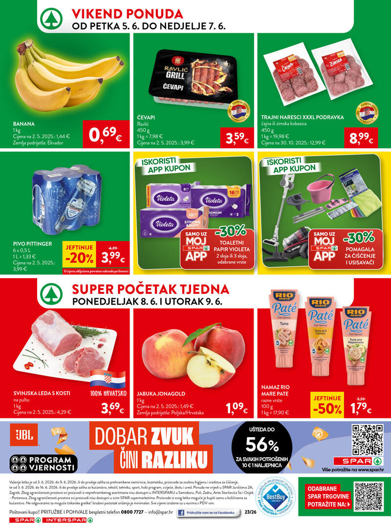 Spar kataloška akcija