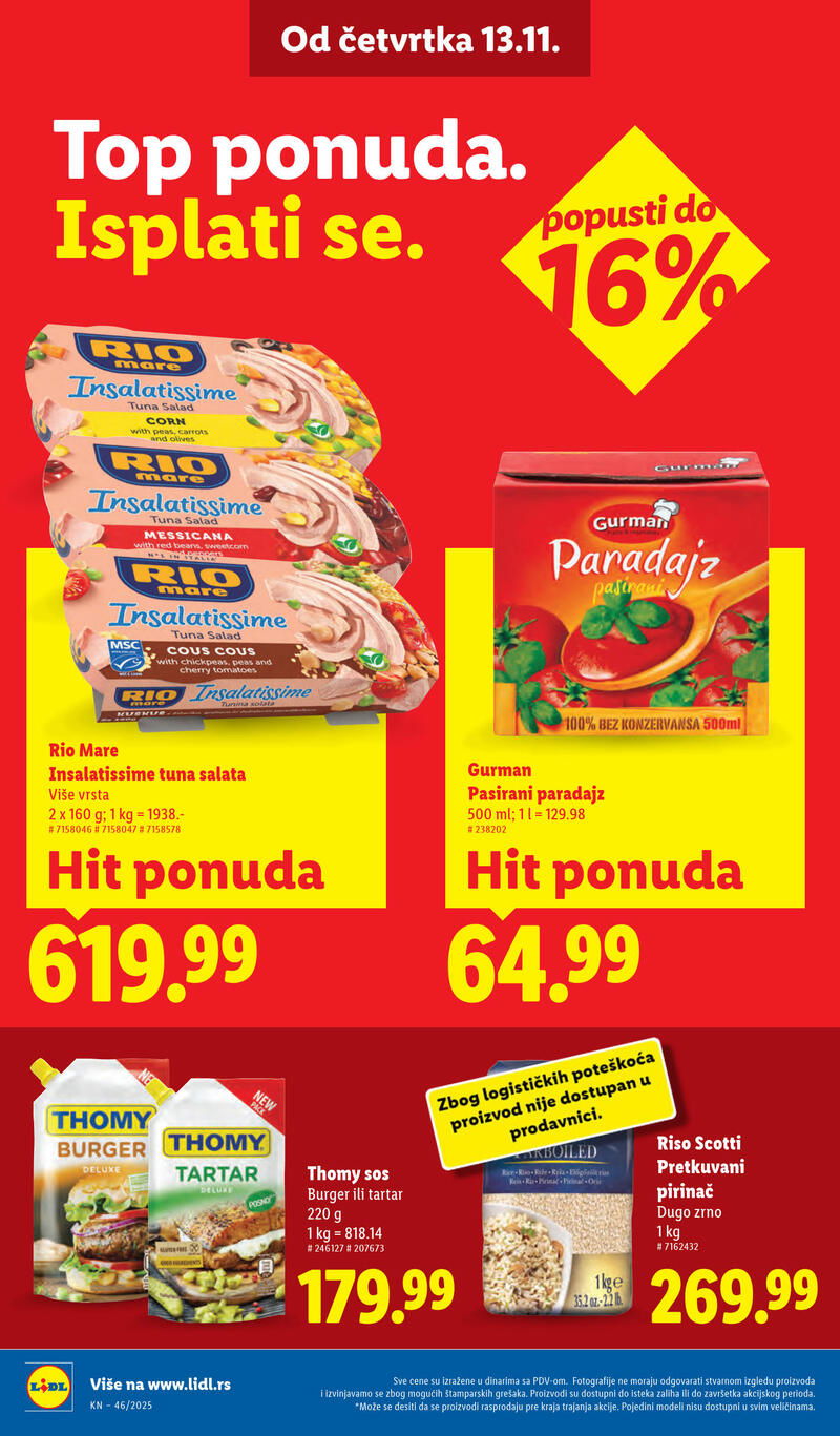 Lidl katalog akcija