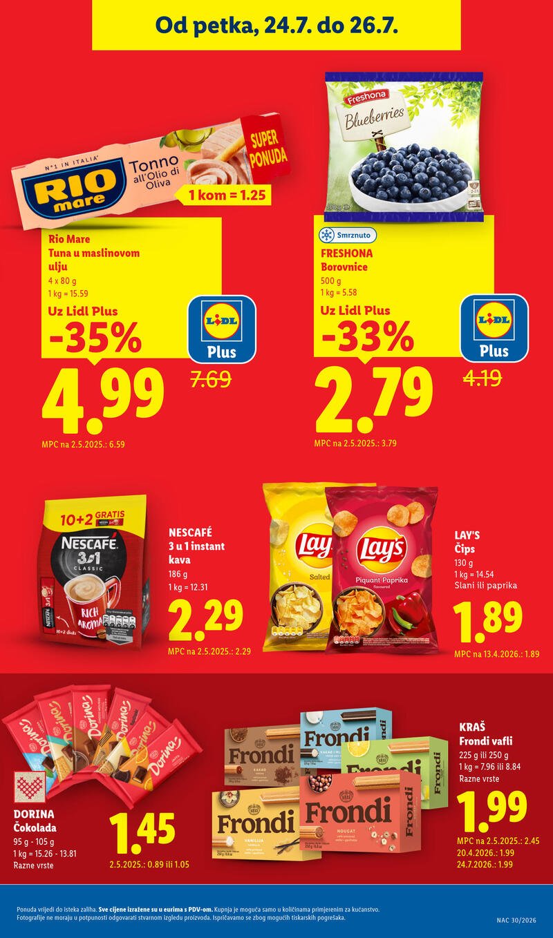 Lidl kataloška akcija