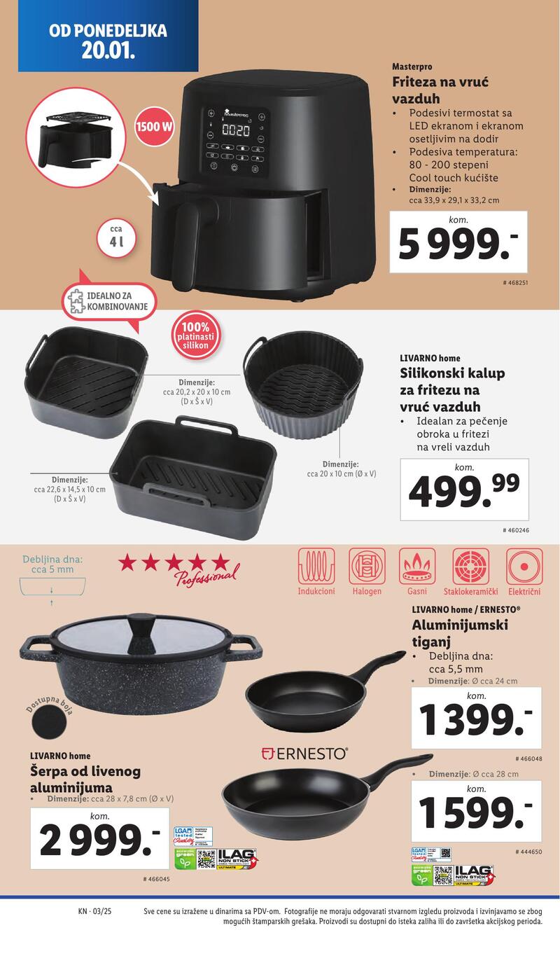 Lidl katalog akcija neprehrana