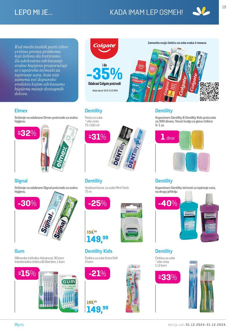 Lilly Drogerie katalog akcija