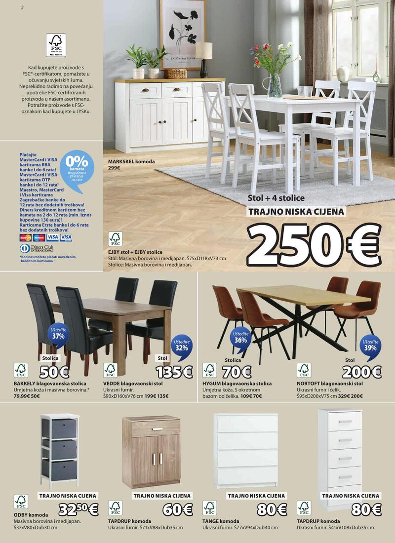 JYSK katalog namještaj