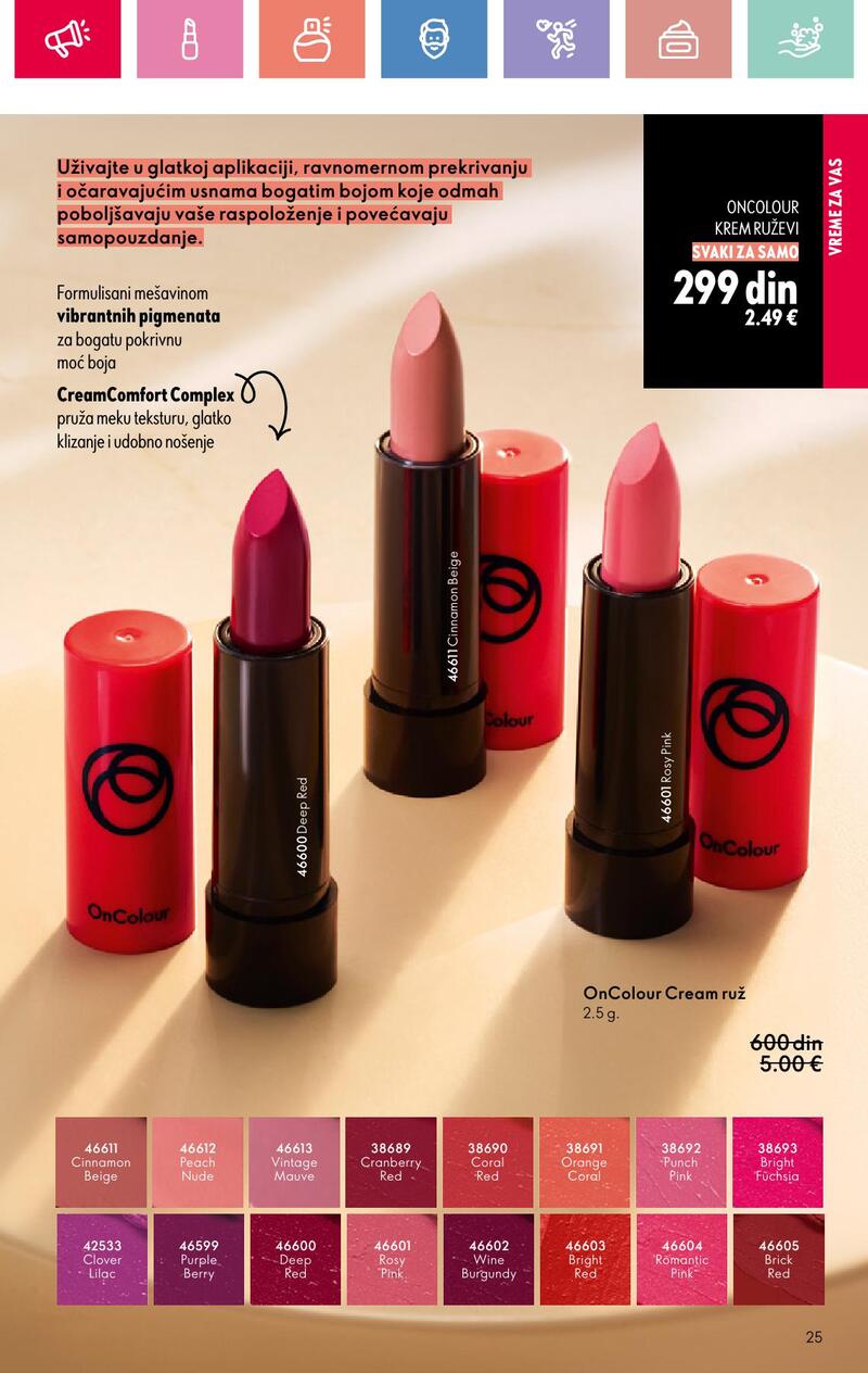 Oriflame katalog akcija