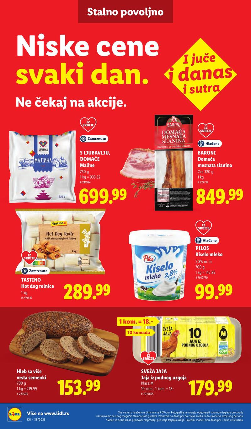 Lidl katalog akcija