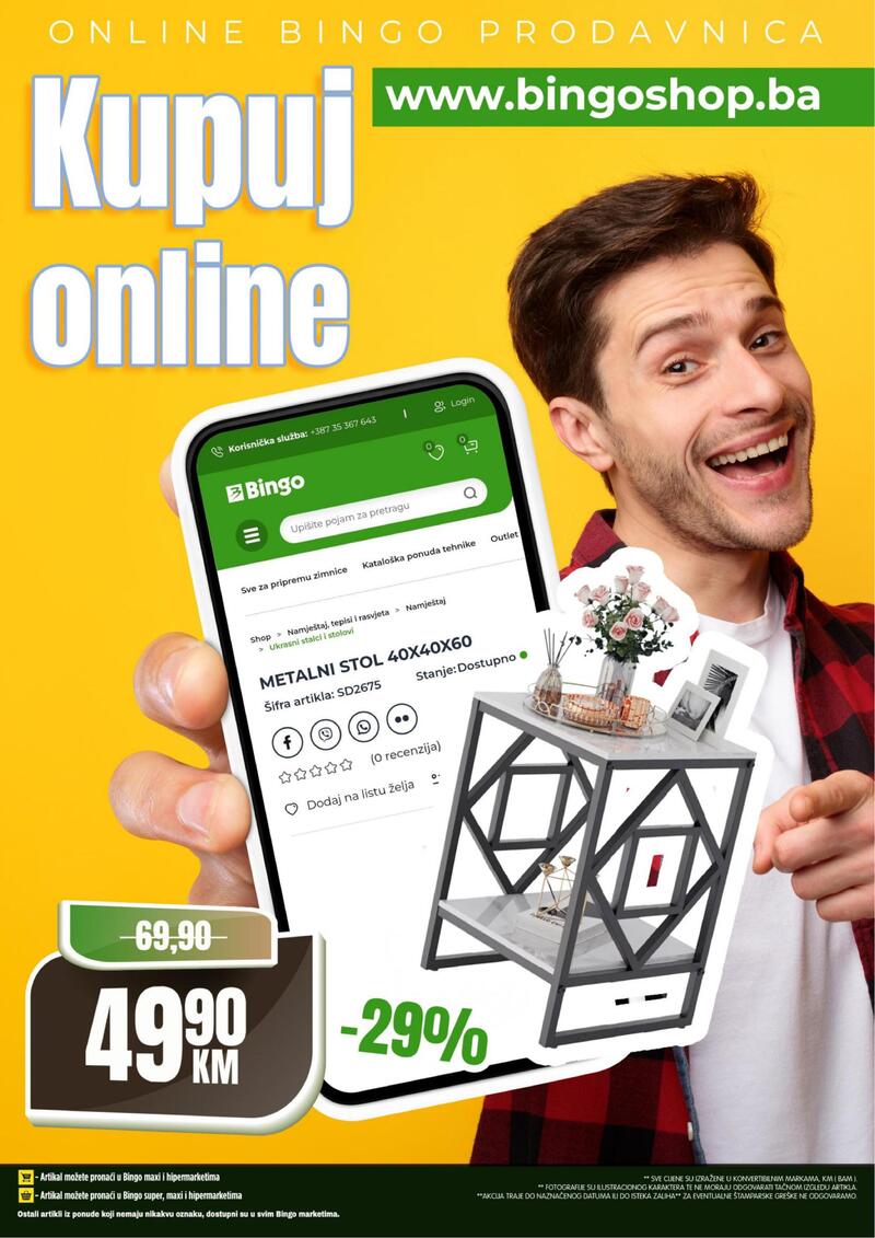 Bingo top ponuda za kraj sedmice