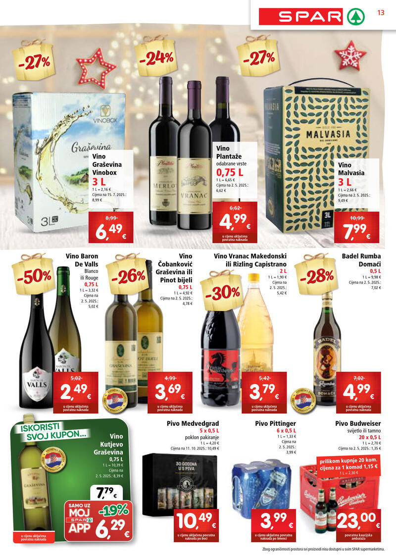 Spar kataloška akcija