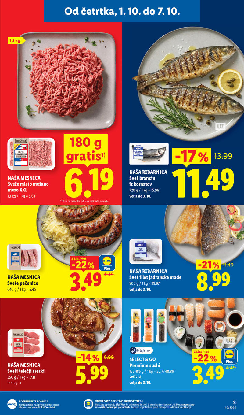 Lidl katalog - Tedenska akcija