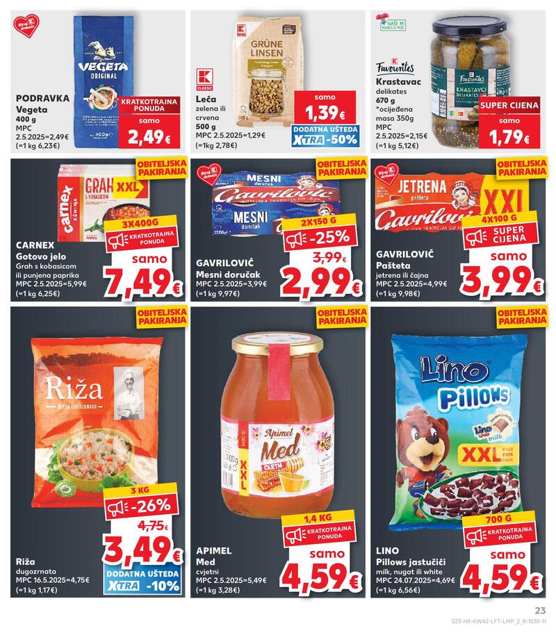 Kaufland katalog - Prehrambeni proizvodi