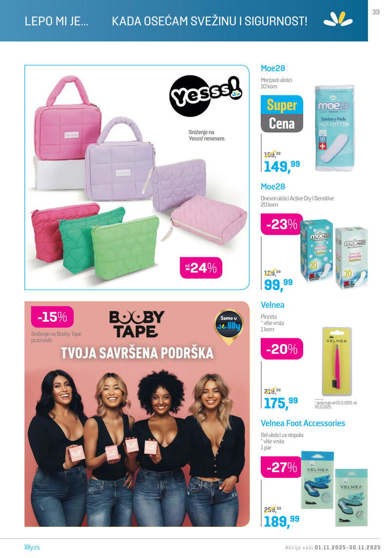 Lilly Drogerie katalog akcija