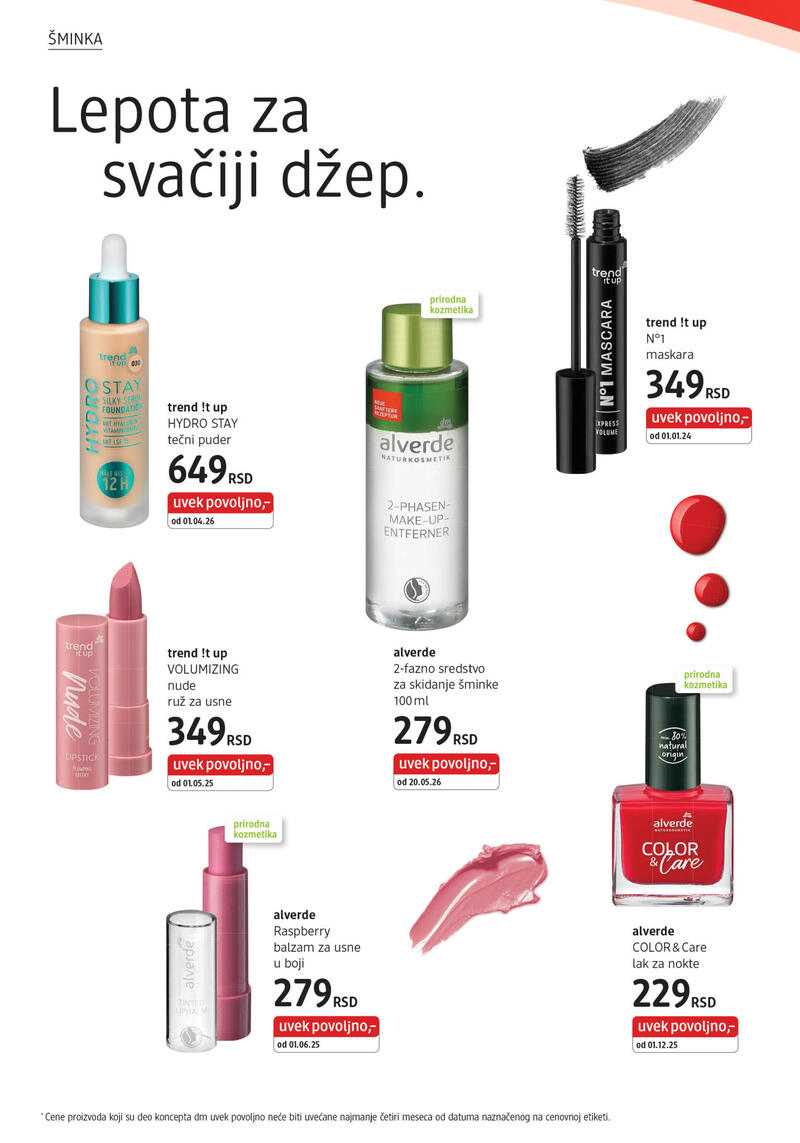 DM Drogerie katalog akcija