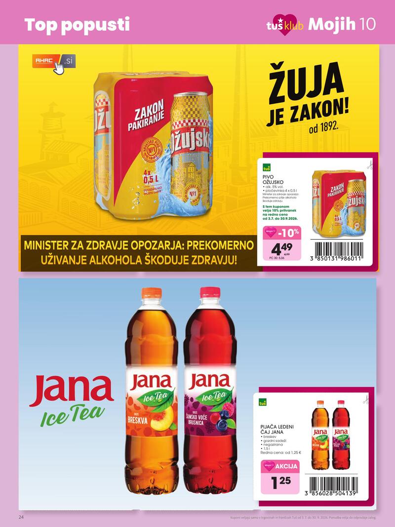 Tuš mojih 10
