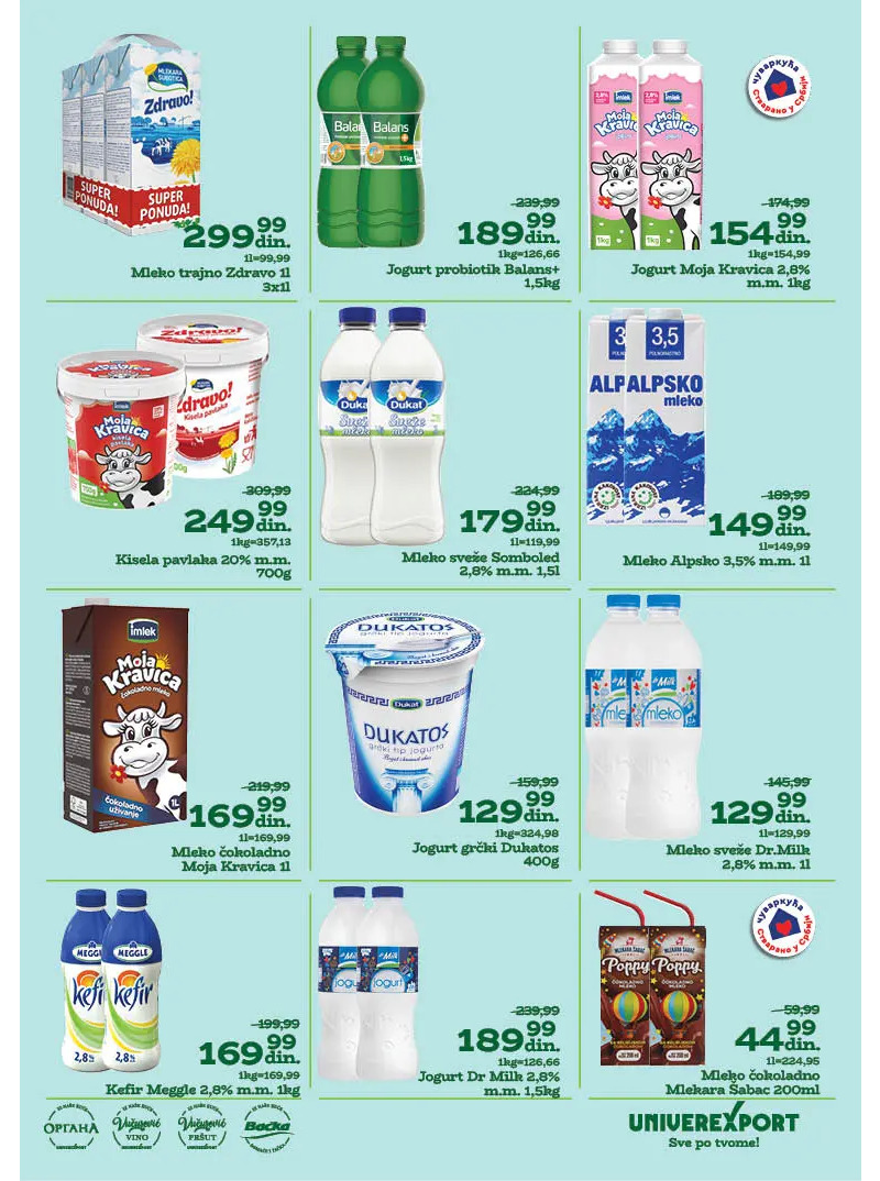 Univerexport akcija