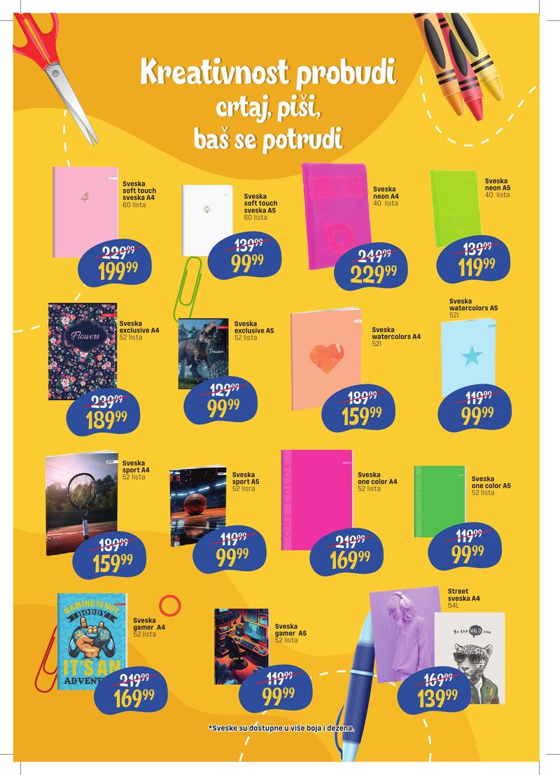 DIS Hipermarket katalog sve što treba kupi za đaka u klupi
