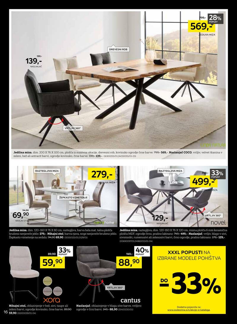 Lesnina XXXL redni katalog