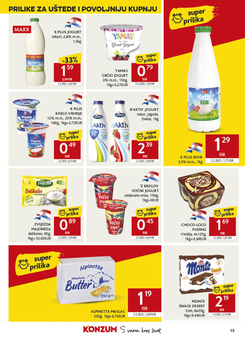 Konzum kataloška akcija