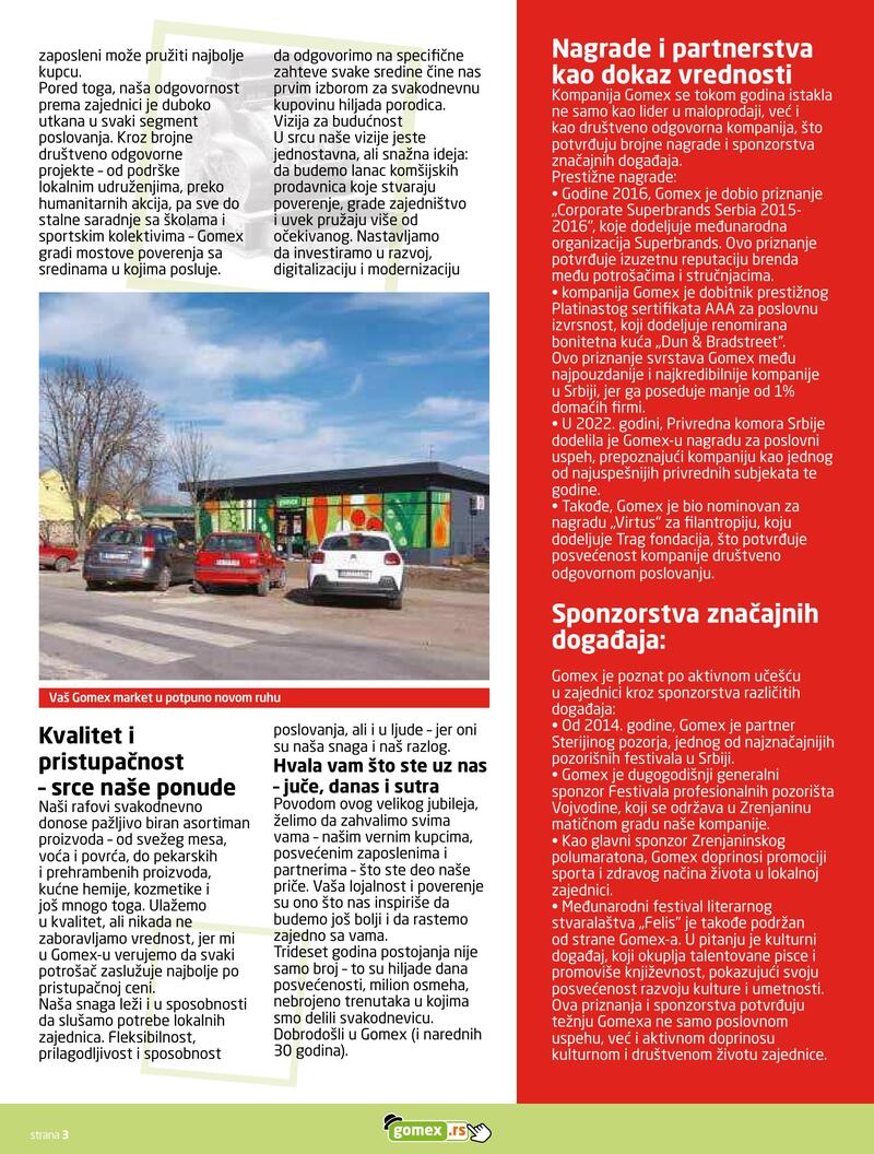 Gomex katalog hrana