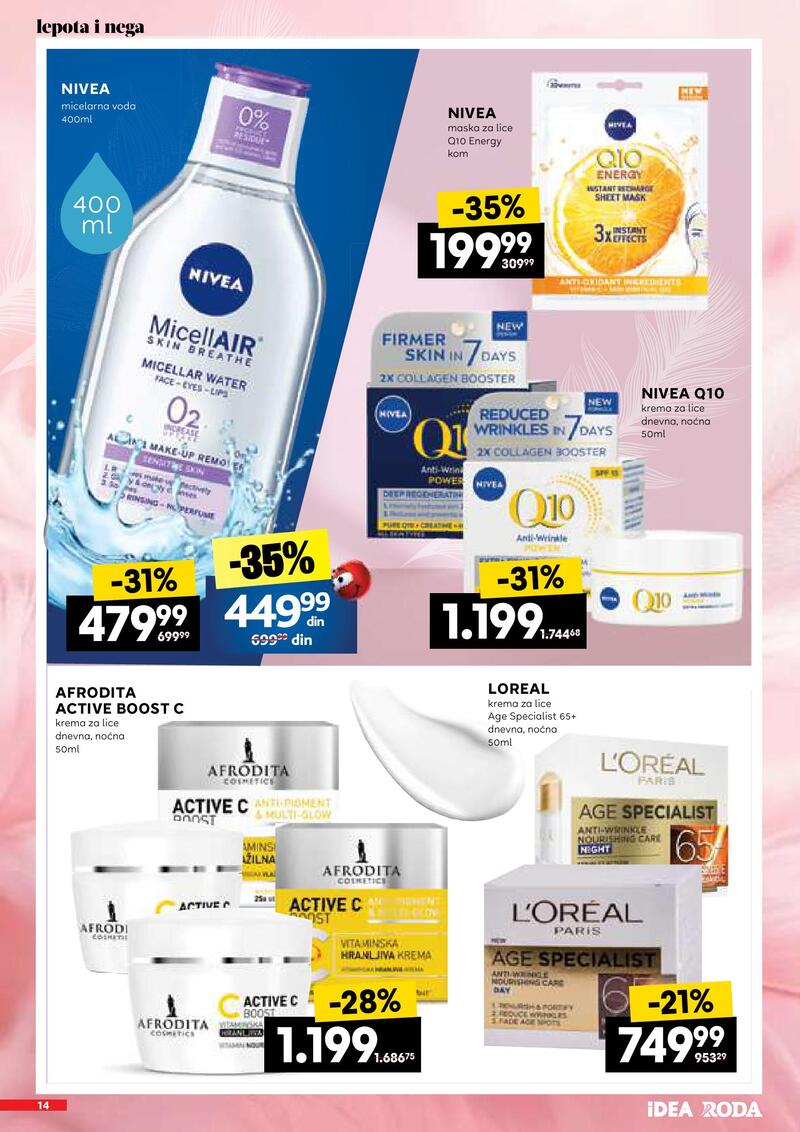 Idea katalog neprehrana