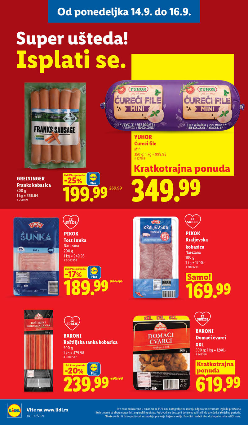 Lidl katalog akcija