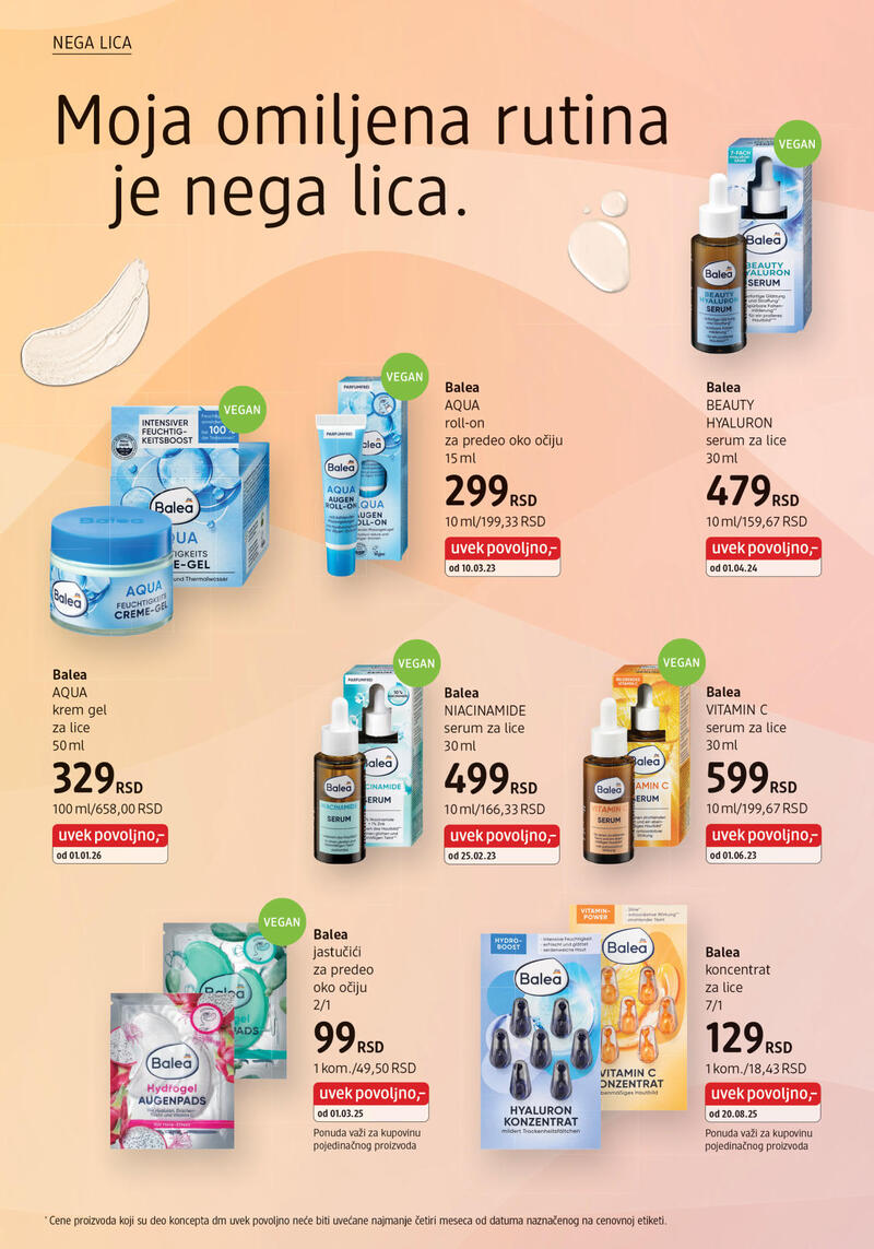 DM Drogerie katalog akcija