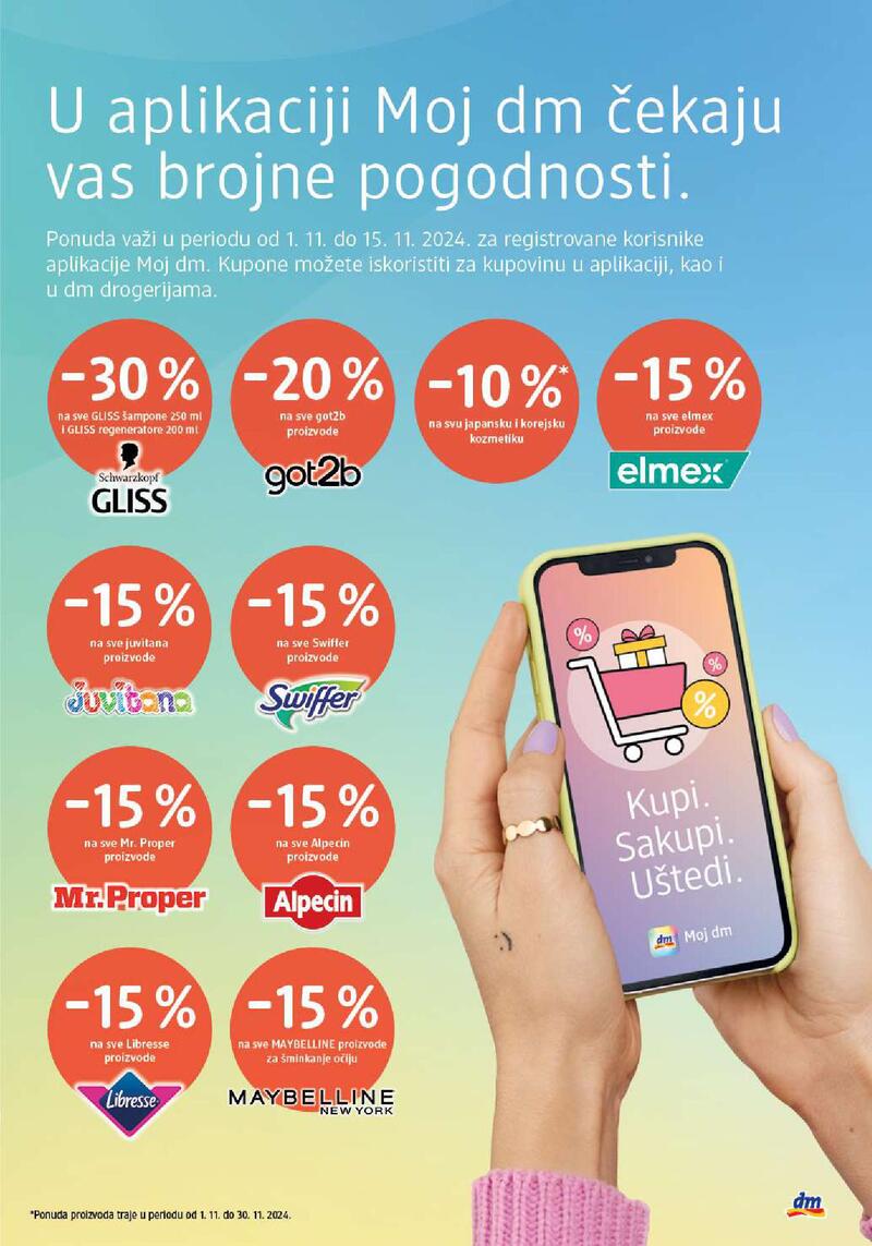 DM Drogerie katalog akcija