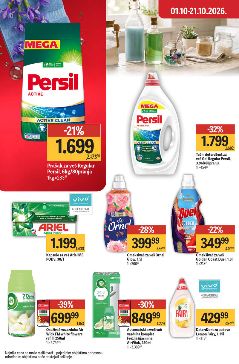 Maxi katalog – Nedeljna akcija