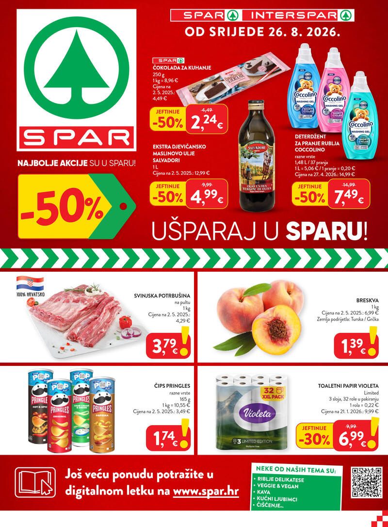 Spar katalog akcija Kataloška akcija