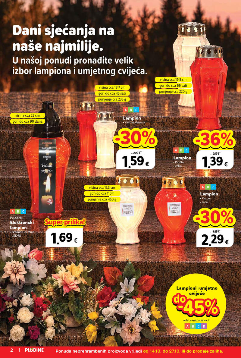 Plodine katalog - Tjedna akcija