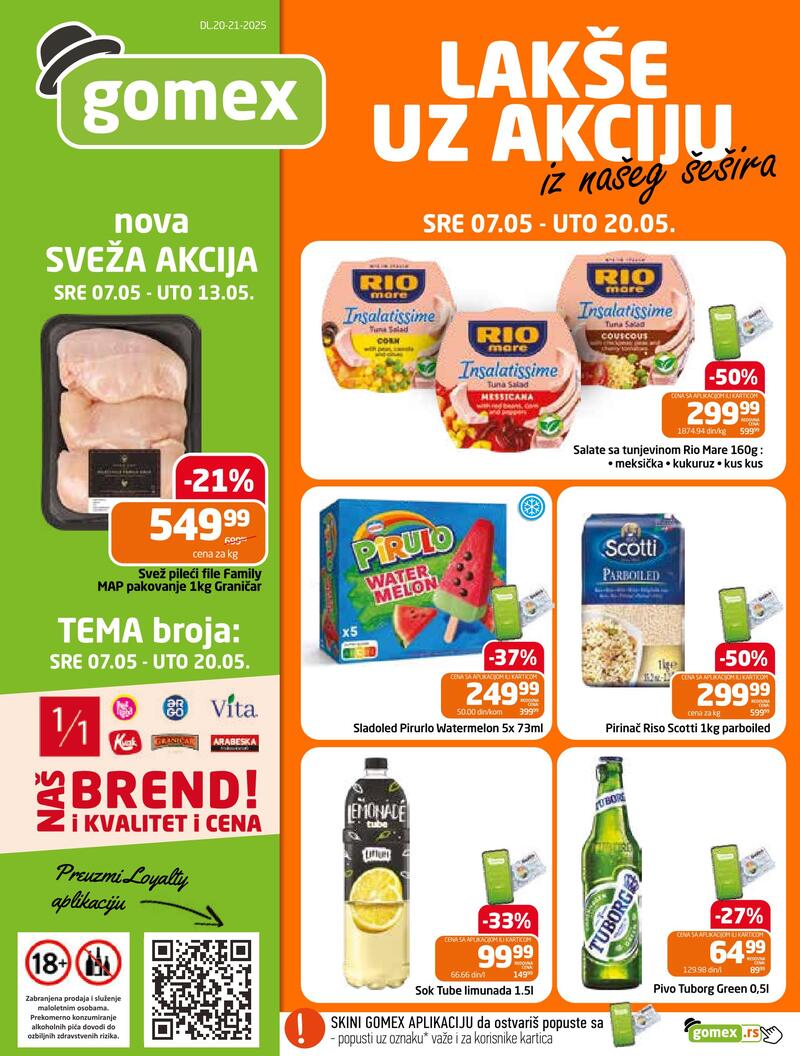 Gomex katalog nedeljna top ponuda