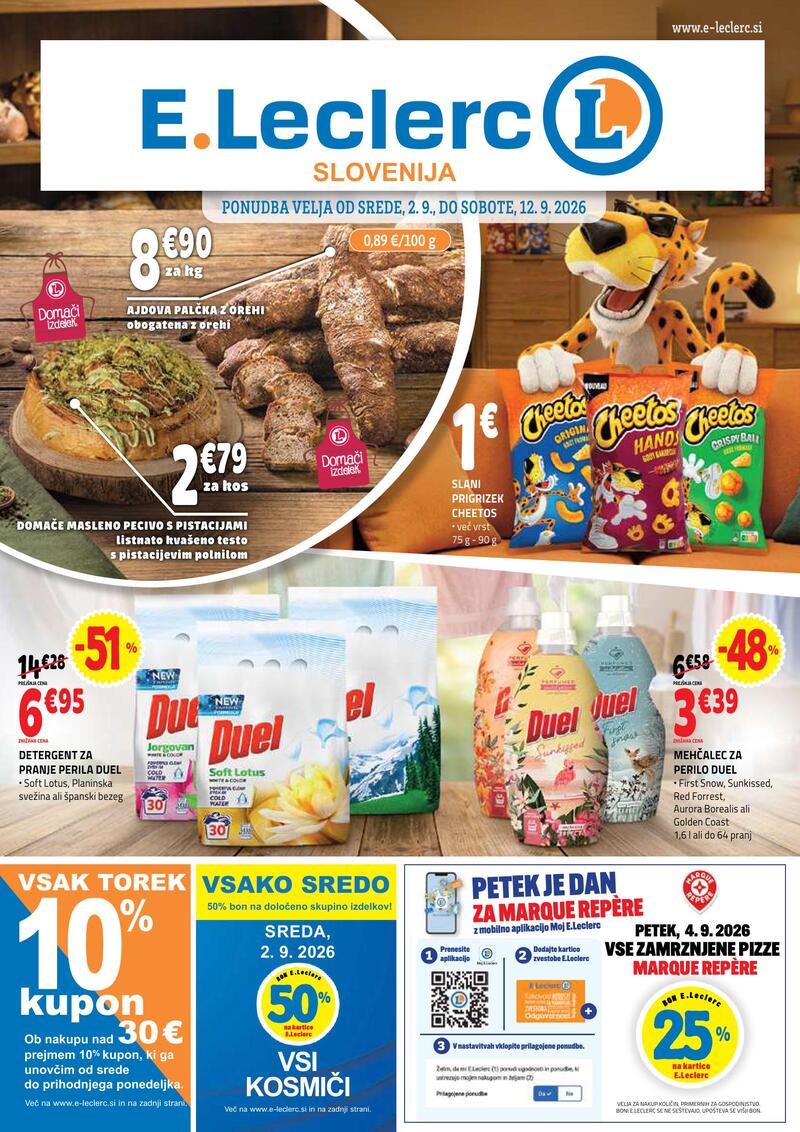 E.Leclerc katalog akcija Spletni katalog