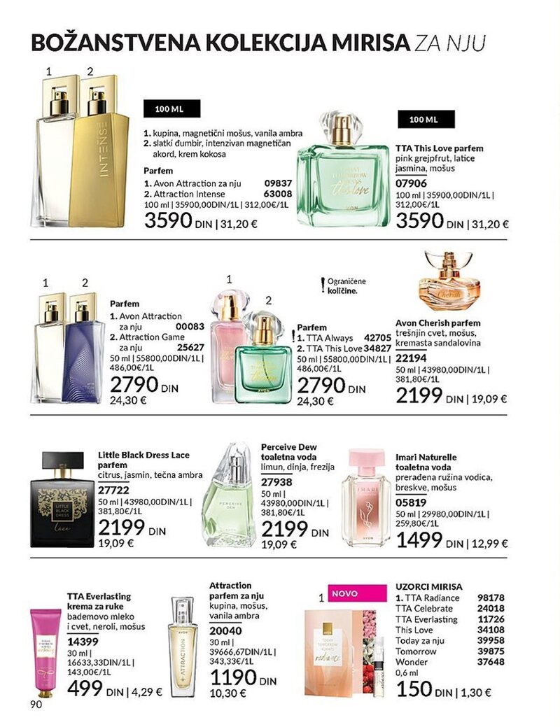 Avon katalog akcija